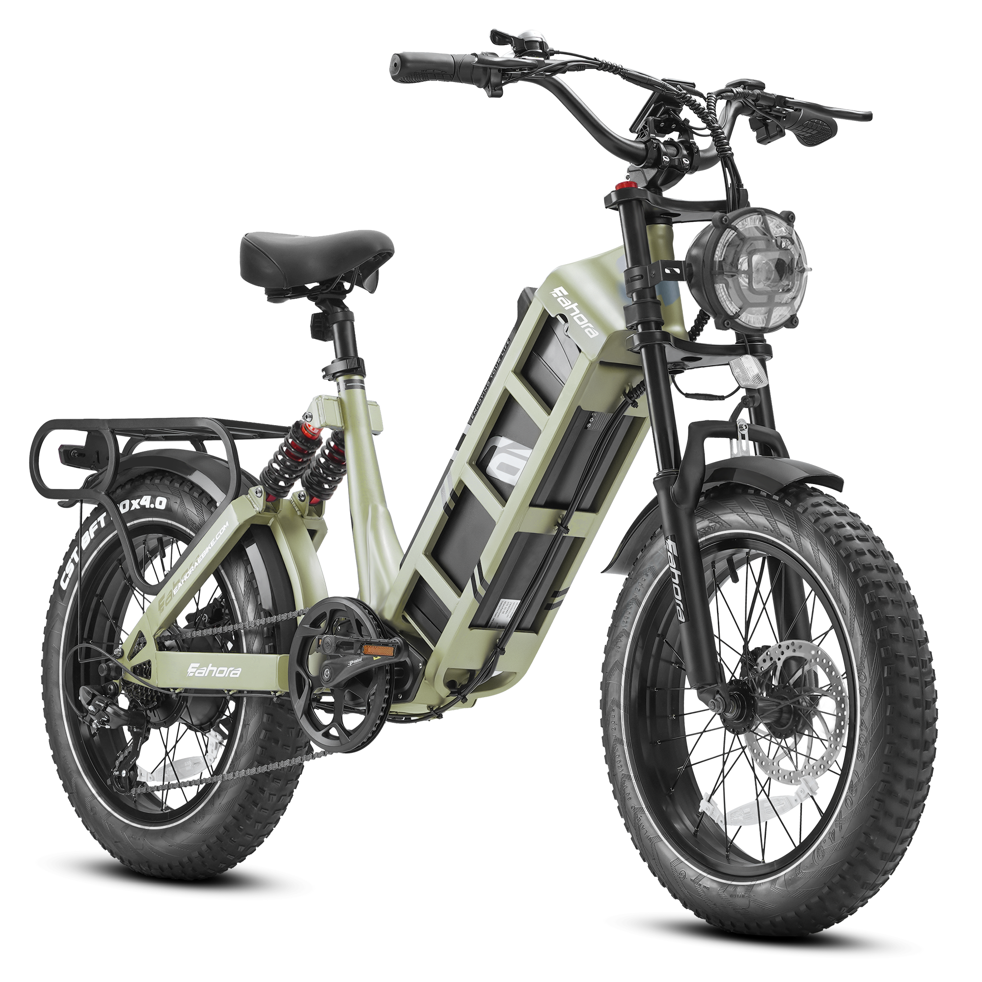 Eahora Juliet Long Range (2025) Fat-Tire eBike in Green