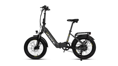 Eunorau META20 – Dark Charcoal – front three-quarter left view