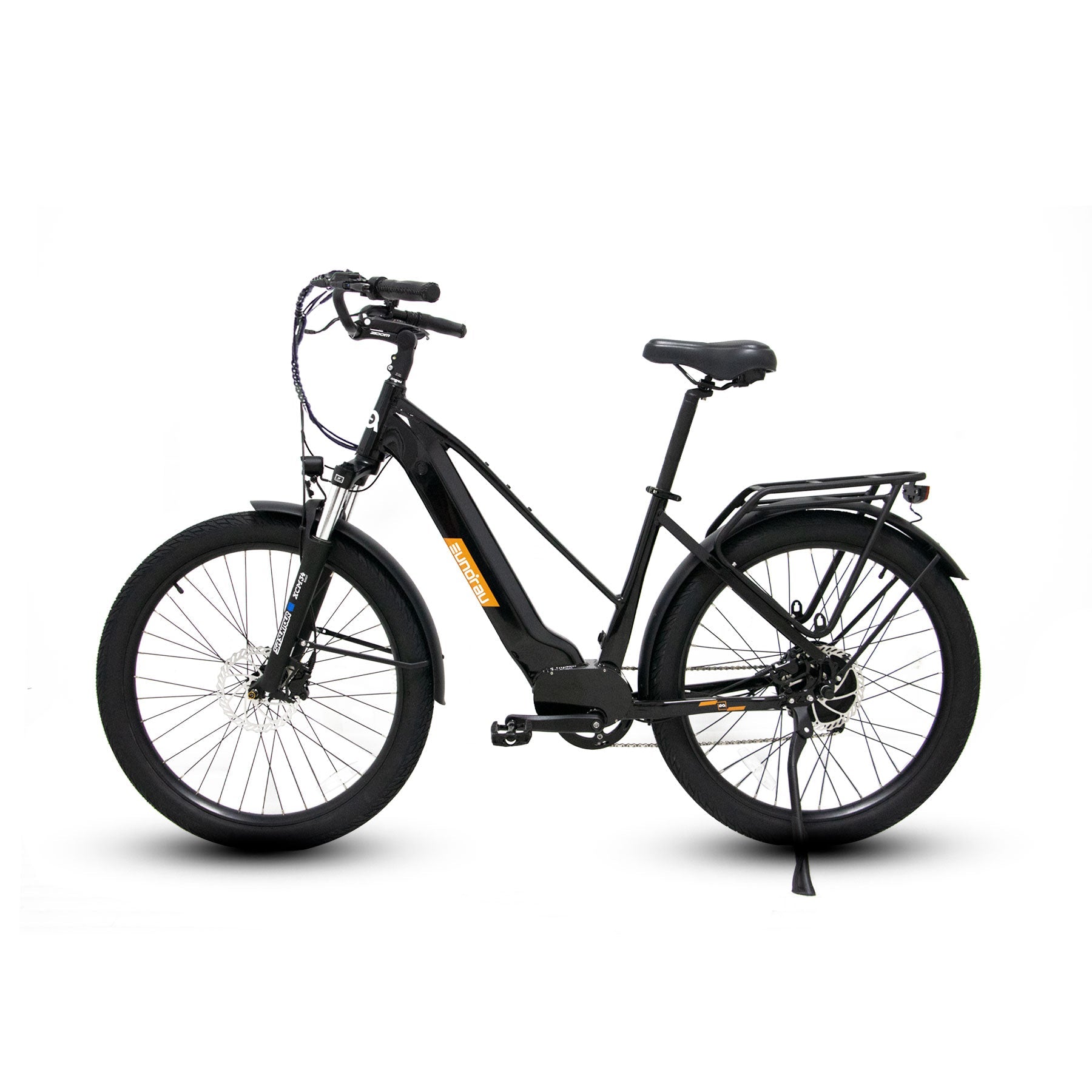Eunorau META275 1.0 – Black – front three-quarter left view