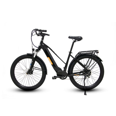 Eunorau META275 1.0 – Black – front three-quarter left view