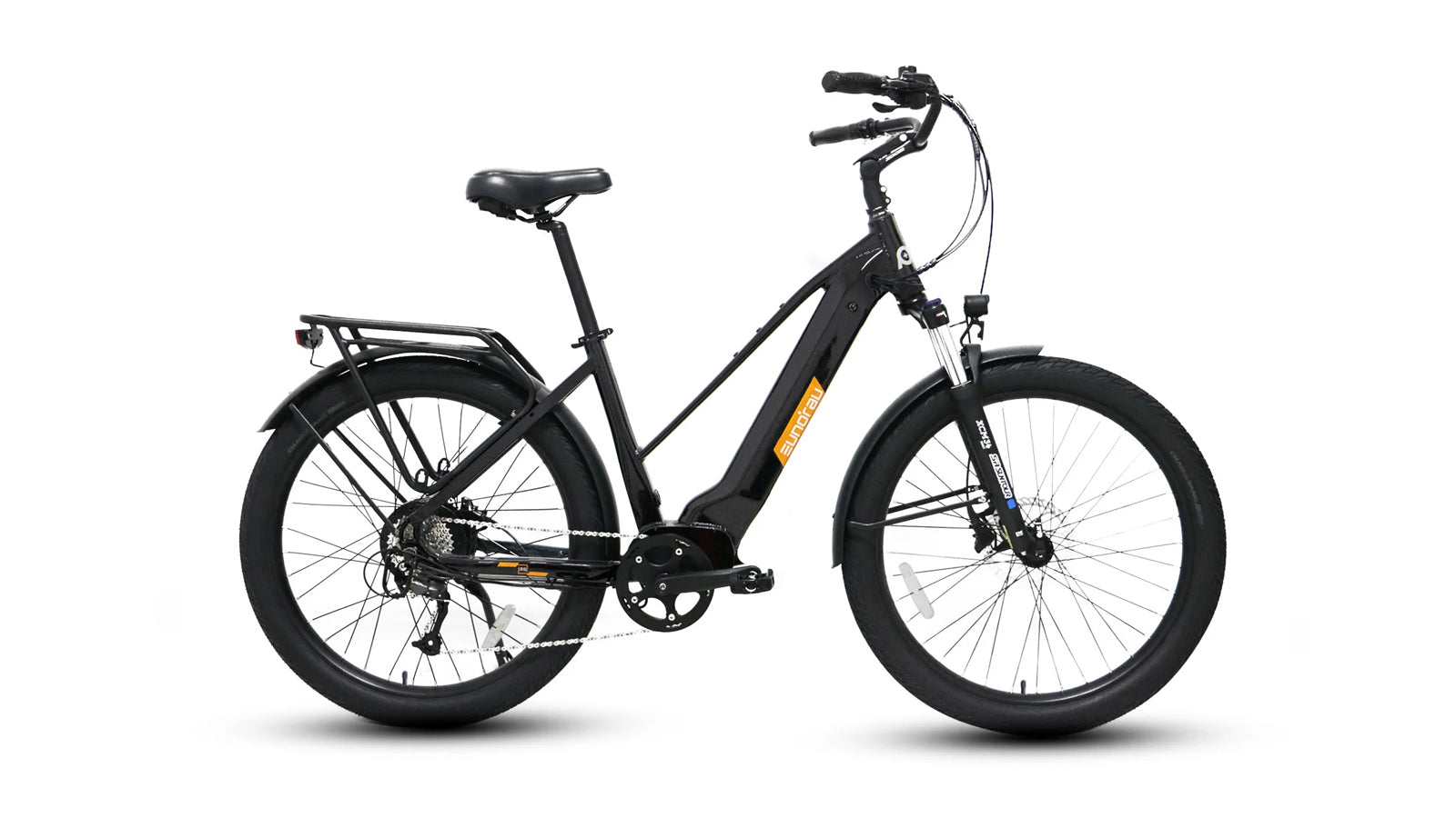 Eunorau META275 1.0 – Black – front three-quarter right view