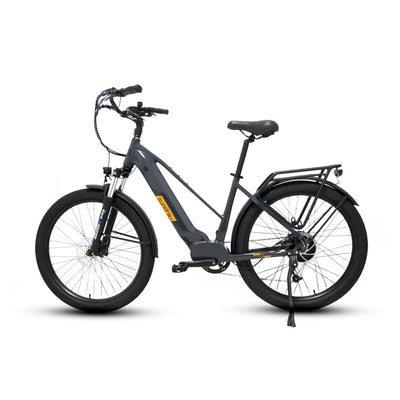 Eunorau META275 1.0 – Gray – front three-quarter left view