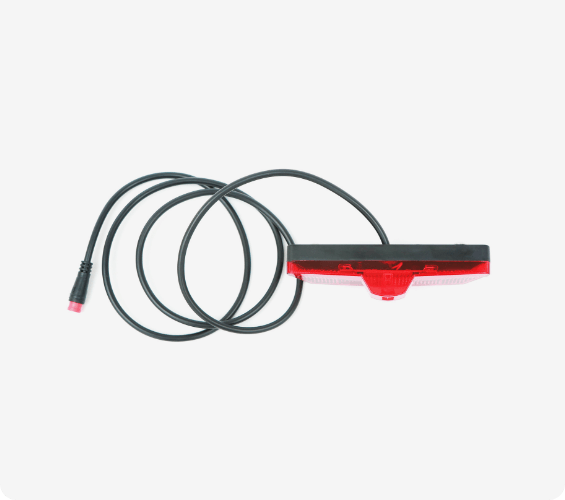 DWMEIGI MG1703 tail light, side view with its cable