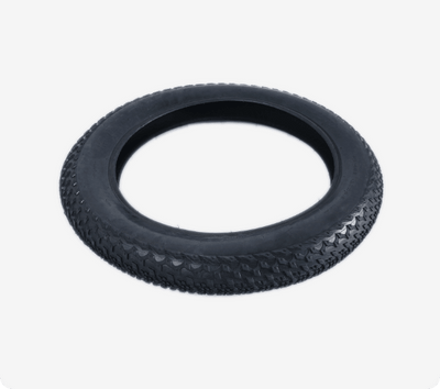 DWMEIGI 20 × 4.0-inch fat tire for the Zeus, at an angle