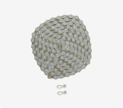 Coiled KMC chain for the Hera, the clasps below it