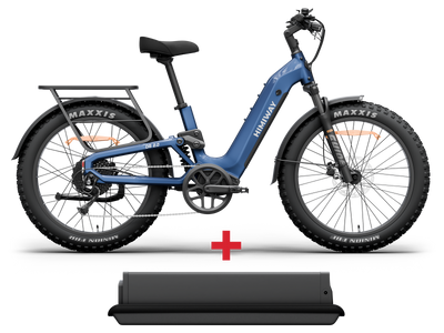 Himiway D5 <sup> 2.0</sup> ST eBike in midnight blue