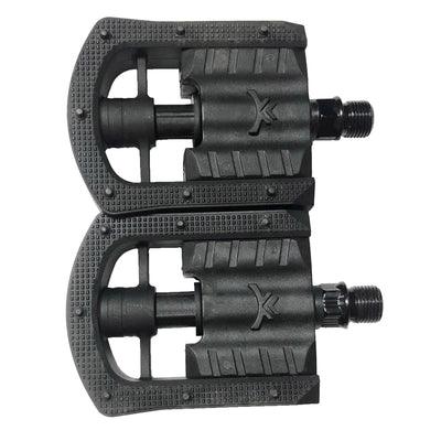 The pedals from above