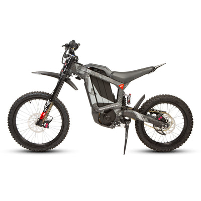 Eunorau R1 Electric Dirt Bike – Maple – front three-quarter left view
