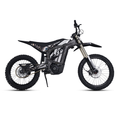 Eunorau R1+ Electric Dirt Bike – Maple – front three-quarter right view
