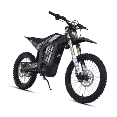 Eunorau R1+ Electric Dirt Bike – Maple – left side view