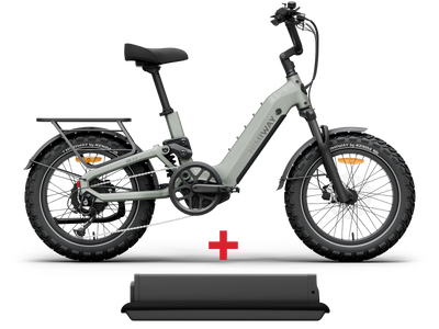 Himiway D5<sup> 2.0</sup> 20" eBike in sage