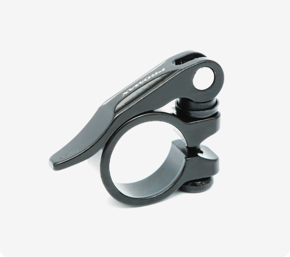 DWMEIGI 31.8 mm seat post clamp with its quick-release lever