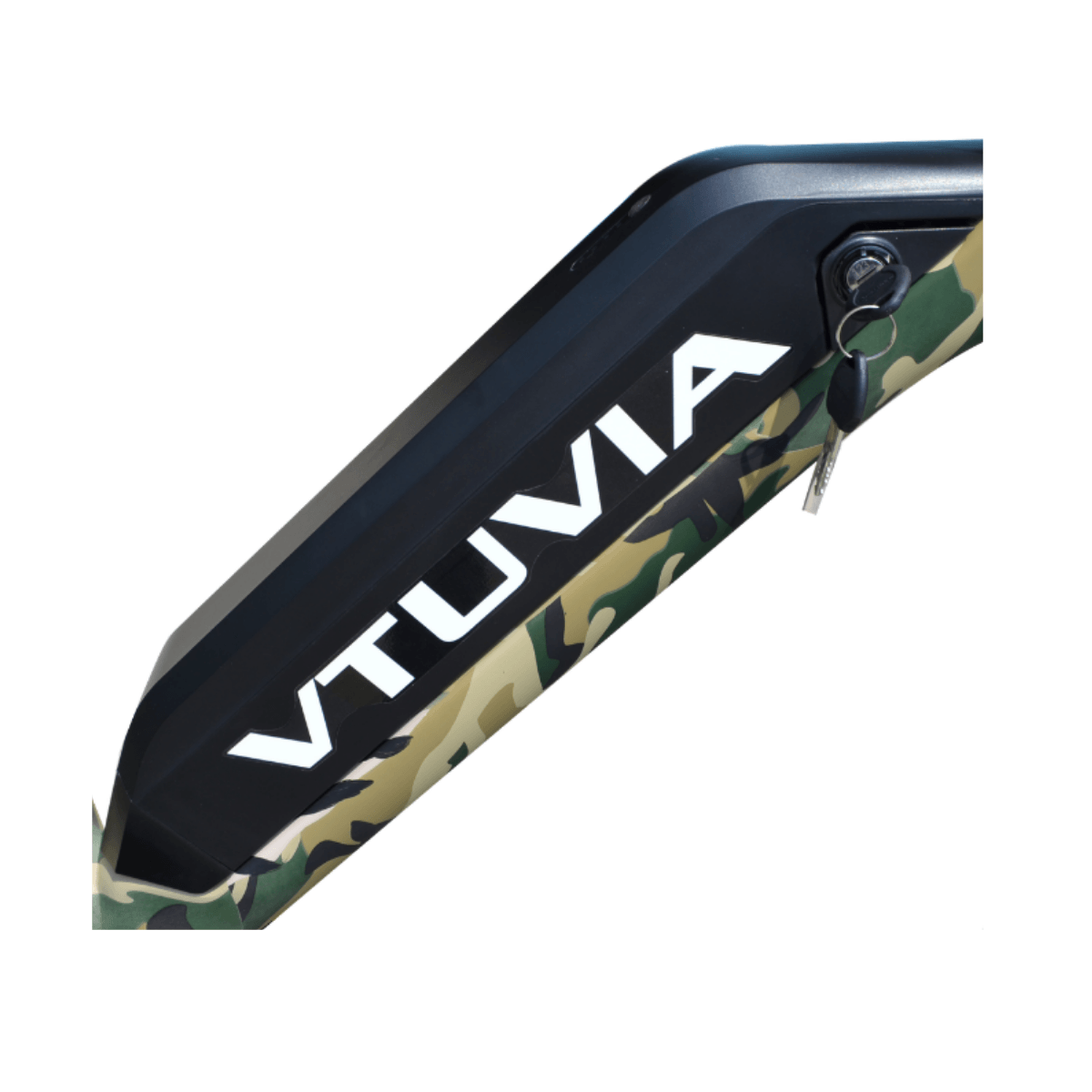The battery in a camouflage SN100 frame