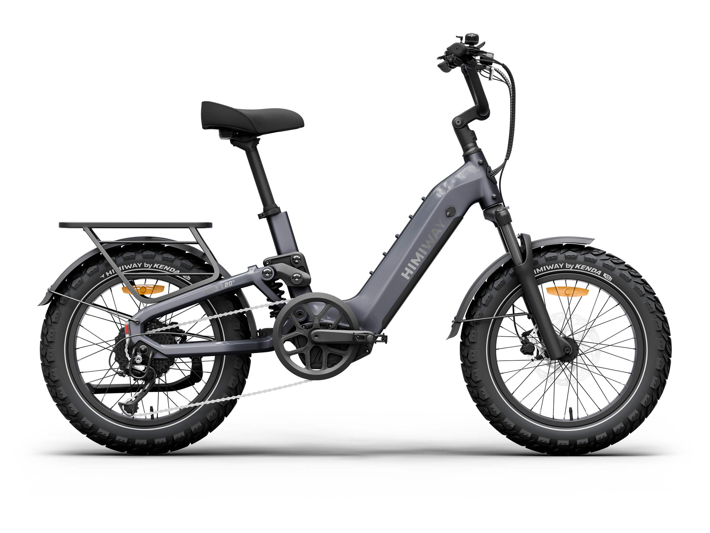 Himiway D5<sup> 2.0</sup> 20" eBike in space grey