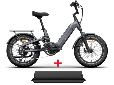 Himiway D5<sup> 2.0</sup> 20" eBike in space grey
