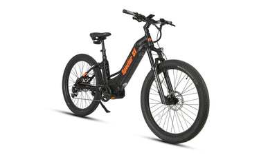 Eunorau SPECTER-ST 2.0 Step-Thru eMTB – White – front three-quarter right view