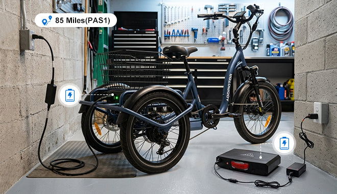 Addmotor U-Trike U-710 Folding Tilting eTrike