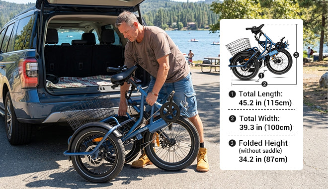 Addmotor U-Trike U-710 Folding Tilting eTrike
