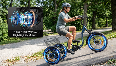 Addmotor U-Trike U-710 Folding Tilting eTrike