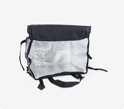 Inside of the DWMEIGI waterproof bag, showing its lining
