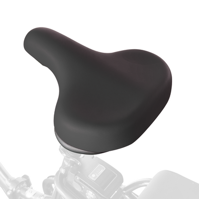 VTUVIA wide comfort saddle, black